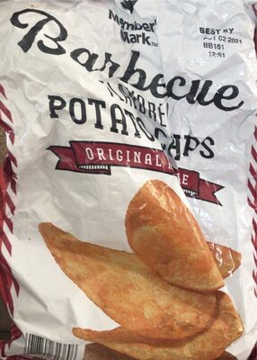 Barbecue Flavored Potato Chips, Barbecue