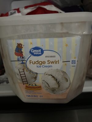 Fudge Swirl Ice Cream, Fudge Swirl