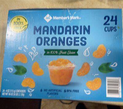 Mandarin Oranges In 100% Fruit Juice