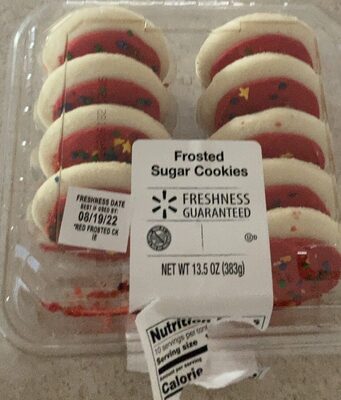 Frosted Sugar Cookies, Frosted Sugar