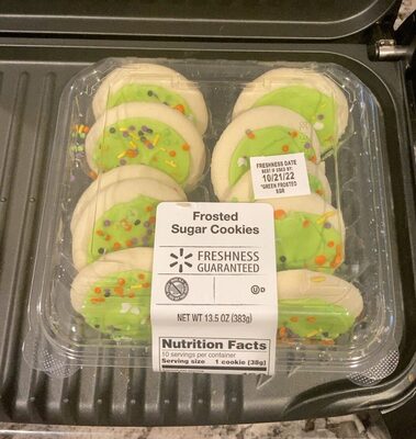 Frosted Sugar Cookies, Frosted Sugar
