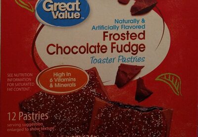 Frosted Chocolate Fudge Toaster Pastries, Frosted Chocolate Fudge