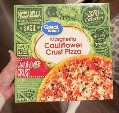 Margherita Cauliflower Crust Pizza, Margherita