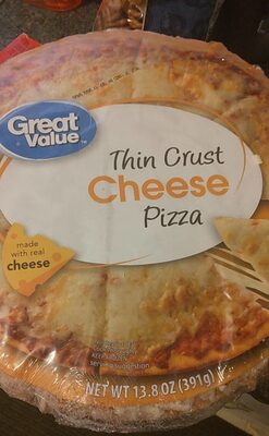Cheese Thin Crust Pizza, Cheese