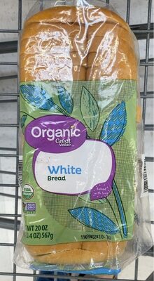 White Organic Bread, White