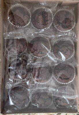 Chocolate Chip Fudge Brownie Cups, Chocolate Chip