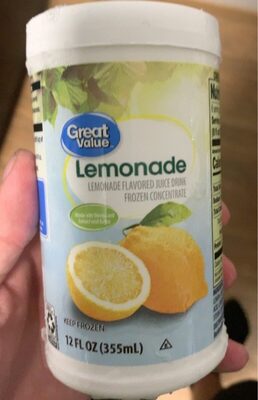 Lemonade Flavored Juice Drink Frozen Concentrate, Lemonade