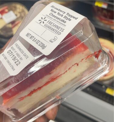 Strawberry Topped New York Style Cheesecake, Strawberry Topped New York Style