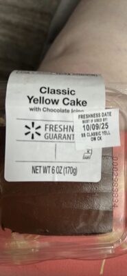 Classic Yellow Cake With Chocolate Icing, Classic Yellow With Chocolate Icing