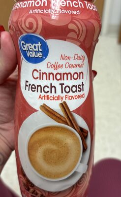 Cinnamon French Toast Non-Dairy Coffee Creamer, Cinnamon French Toast