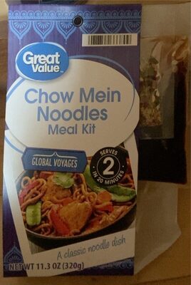 Chow Mein Noodles Meal Kit, Chow Mein Noodles