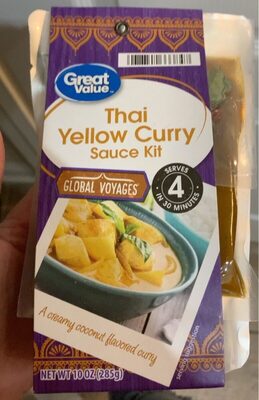 Thai Yellow Curry Sauce Kit, Thai Yellow Curry