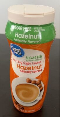 Hazelnut Non-Dairy Coffee Creamer, Hazelnut