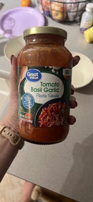 Tomato Basil Garlic Pasta Sauce, Tomato Basil Garlic