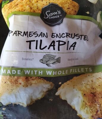 Parmesan Encrusted Tilapia, Parmesan Encrusted