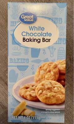 White Chocolate Baking Bar, White Chocolate