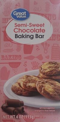 Semi-Sweet Chocolate Baking Bar, Semi-Sweet Chocolate