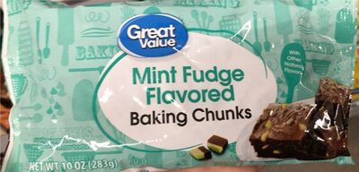 Mint Fudge Baking Chunks, Mint Fudge