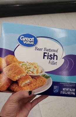 Beer Battered Fish Fillet, Beer Battered