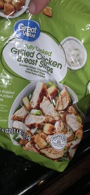 Grilled Chicken Breast Strips