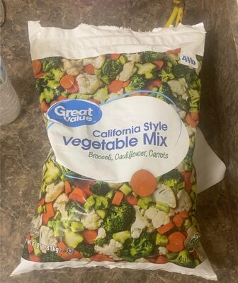 California Style Broccoli, Cauliflower, Carrots Vegetable Mix, California Style