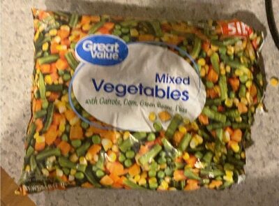 Mixed Vegetables Carrots, Sweet Com, Green Beans, Peas, Mixed Vegetables