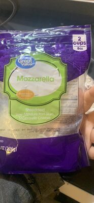 Mozzarella Low-Moisture Part-Skim Shredded Cheese, Mozzarella