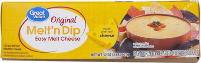 Original Melt'N Dip Easy Melt Cheese Pasteurized Prepared Cheese Product, Original