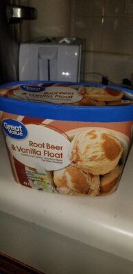 Root Beer & Vanilla Float Vanilla Ice Cream, Root Beer & Vanilla