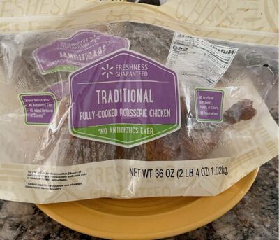 Lemon Pepper Flavored Fully-Cooked Rotisserie Chicken, Lemon Pepper