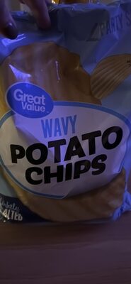 Original Lightly Salted Wavy Potato Chips, Original Lightly Salted