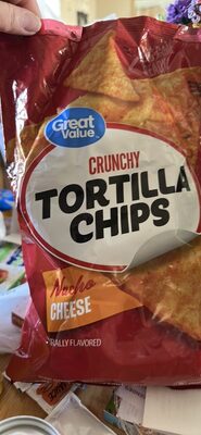 Nacho Cheese Tortilla Chips, Nacho Cheese