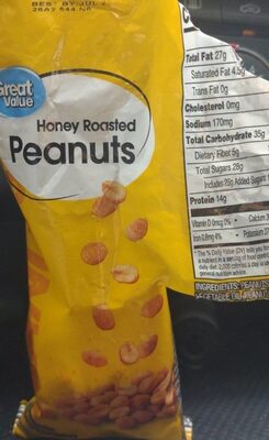Honey Roasted Peanuts, Honey Roasted