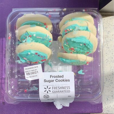 Frosted Sugar Cookies, Frosted Sugar