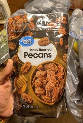 Honey Roasted Pecans, Honey Roasted