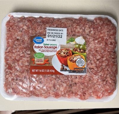 Sweet Ground Italian Sausage, Sweet Ground