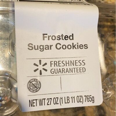 Frosted Sugar Cookies, Frosted Sugar