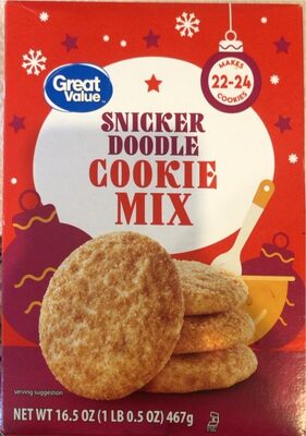 Snicker Doodle Cookie Mix, Snicker Doodle