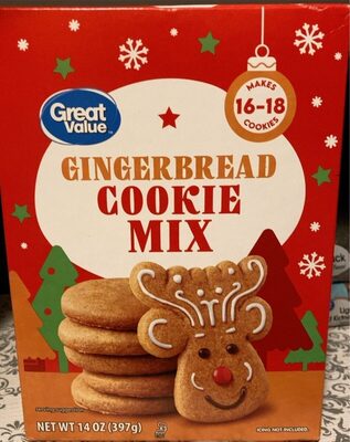 Gingerbread Cookie Mix, Gingerbread