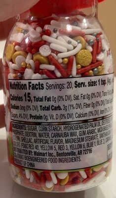 Sprinkle Mix, Santa Hat