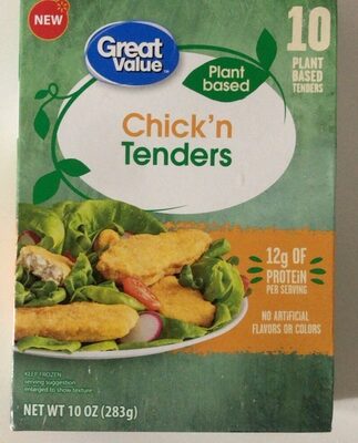 Chick'N Plant Based Tenders, Chick'N