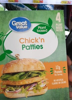 Chick'N Plant Based Patties, Chick'N