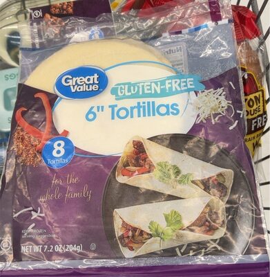 Gluten-Free 6" Tortillas