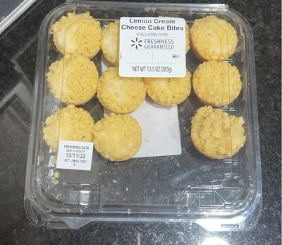 Lemon Cream Cheese Cake Bites, Lemon Cream Cheese