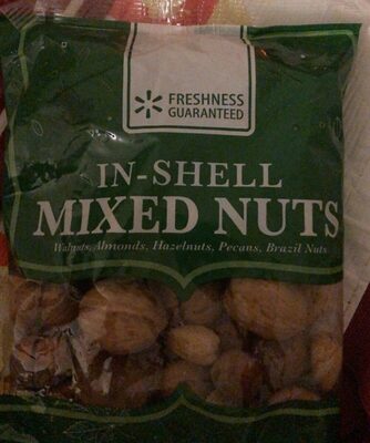 Mixed Nuts In Shell Walnuts, Almonds, Hazelnuts, Pecans & Brazil Nuts, Mixed