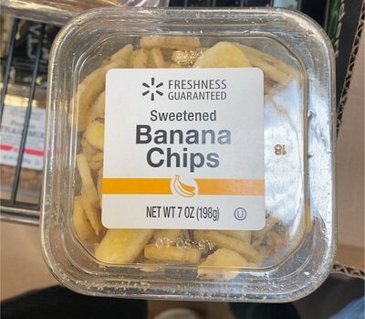 Sweetened Banana Chips, Sweetened Banana