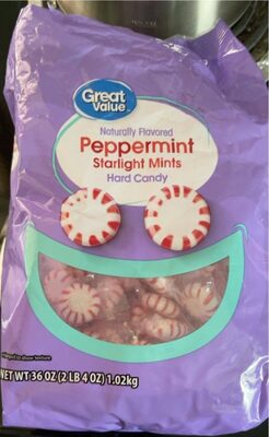 Peppermint Starlight Mints Hard Candy, Peppermint Starlight Mints