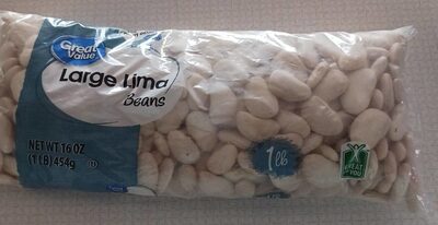 Lima Large Beans, Lima