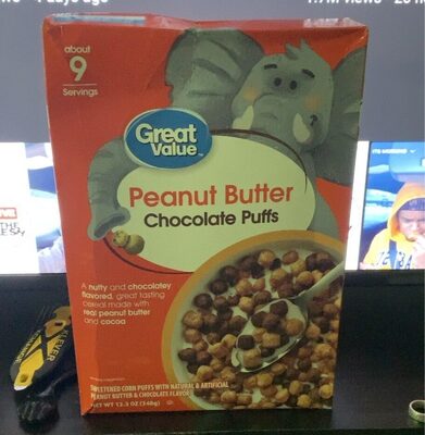 Peanut Butter Chocolate Puffs, Peanut Butter Chocolate
