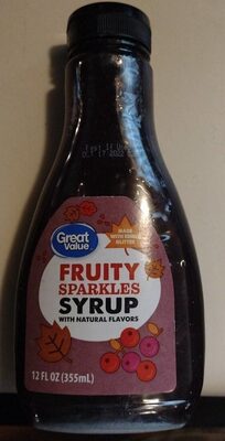 Fruity Sparkles Syrup, Fruity